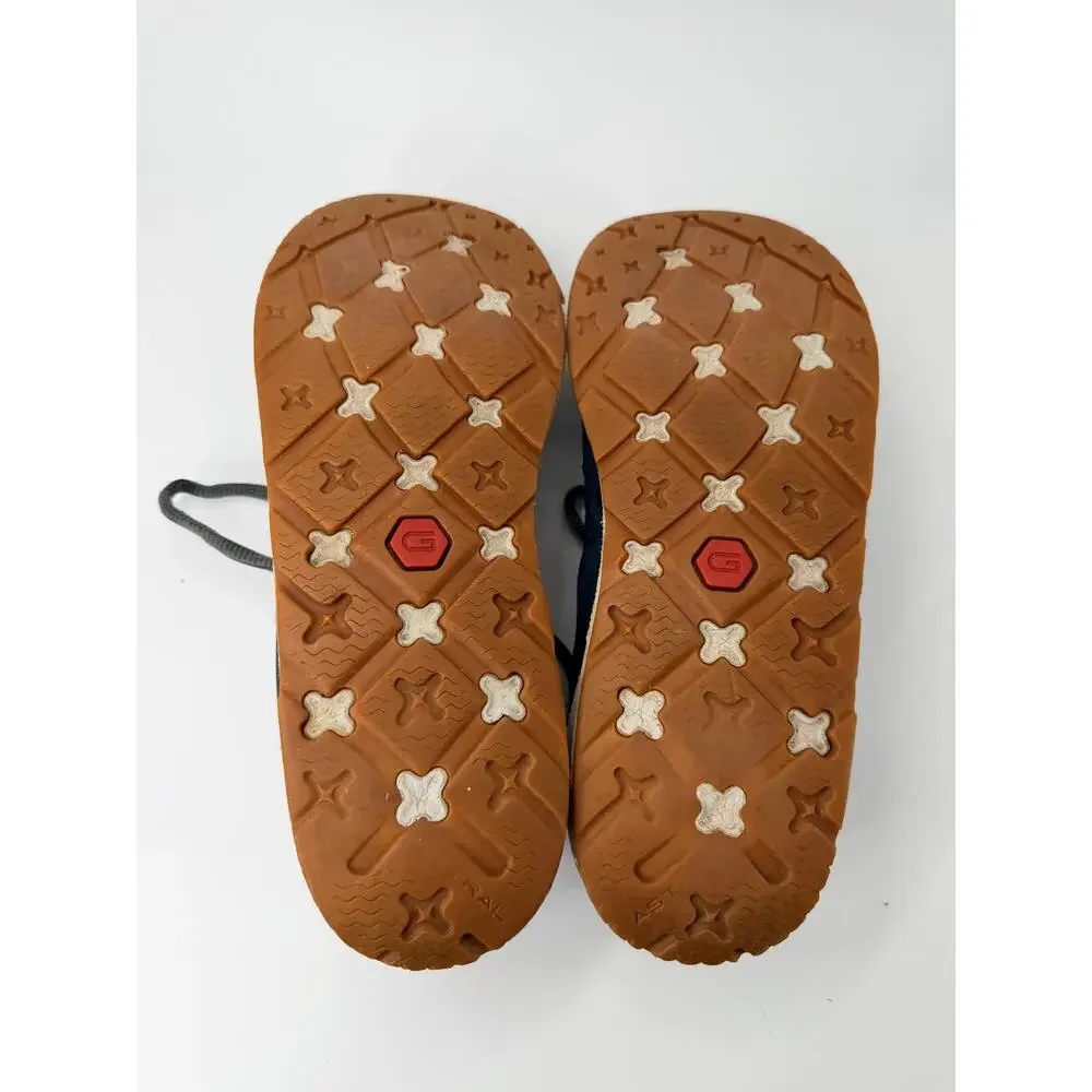 Astral Brewer 2.0 Water Shoes Mens 10 Navy Gray Yellow Minimalist Hiking Boating